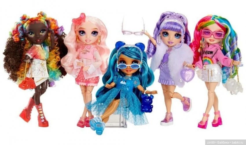 Кукла Rainbow High Creative Crystals Ирис-Iris Bow | Бэйбики Кукла Rainbow High Creative Crystals Ирис-Iris Bow