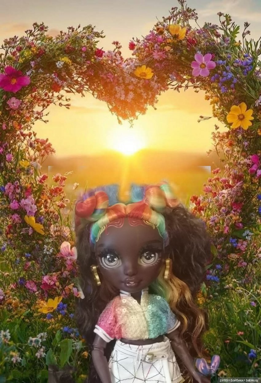 Кукла Rainbow High Creative Crystals Ирис-Iris Bow