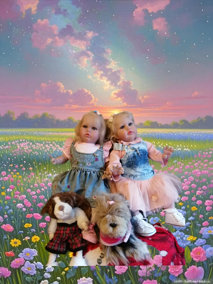 Мой день рождения и новенькие куклы