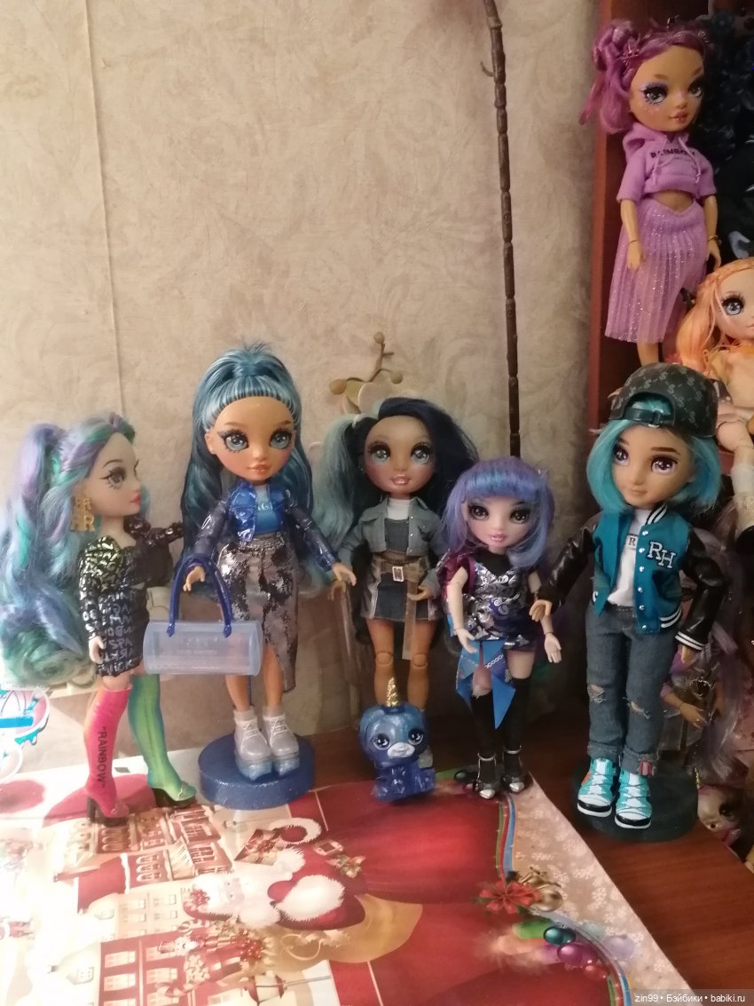Скайлер Слайм С питомцем — Куклы Rainbow High (Рейнбоу Хай