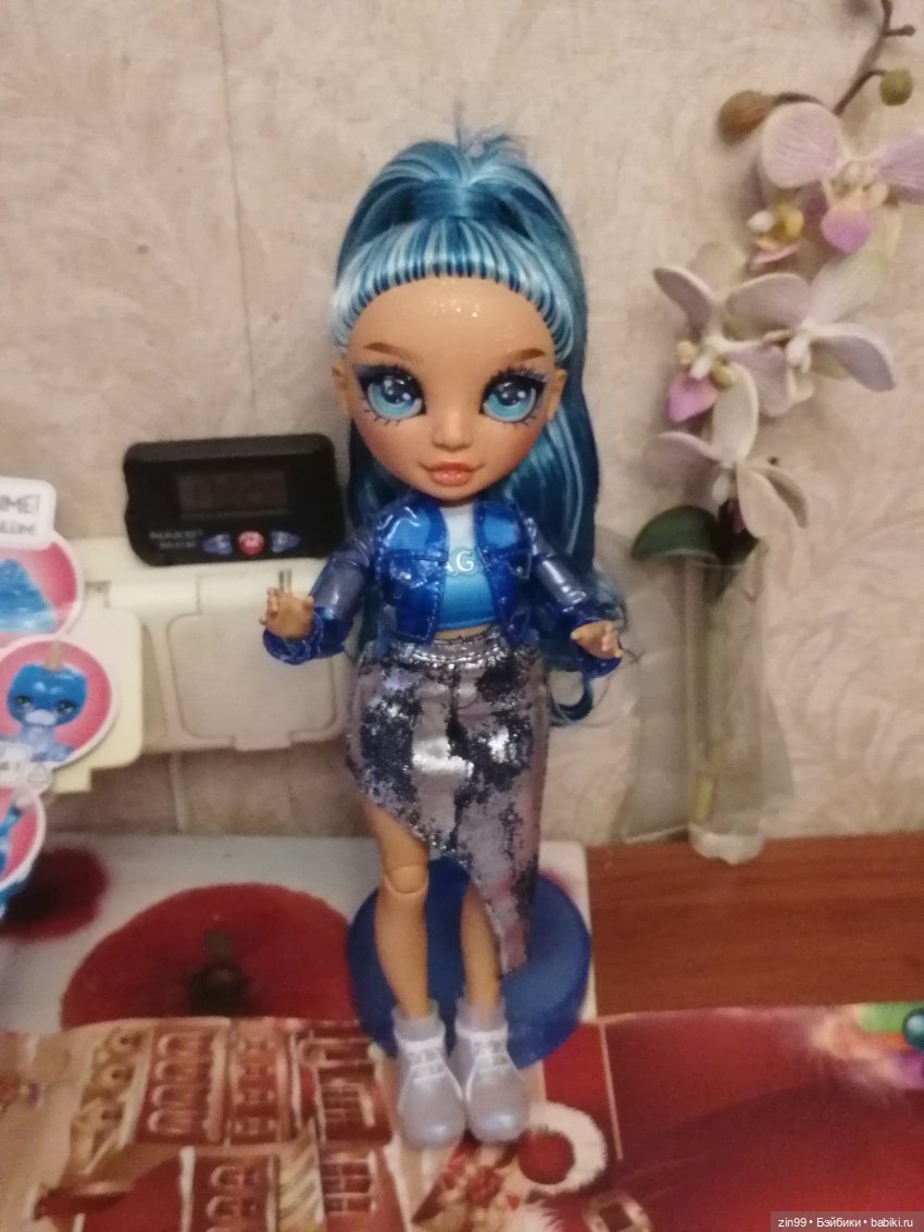 Скайлер Слайм С питомцем — Куклы Rainbow High (Рейнбоу Хай