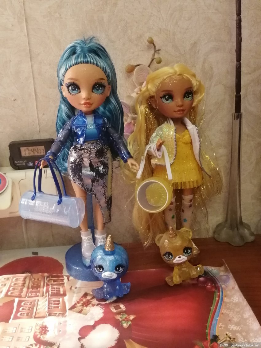 Скайлер Слайм С питомцем — Куклы Rainbow High (Рейнбоу Хай