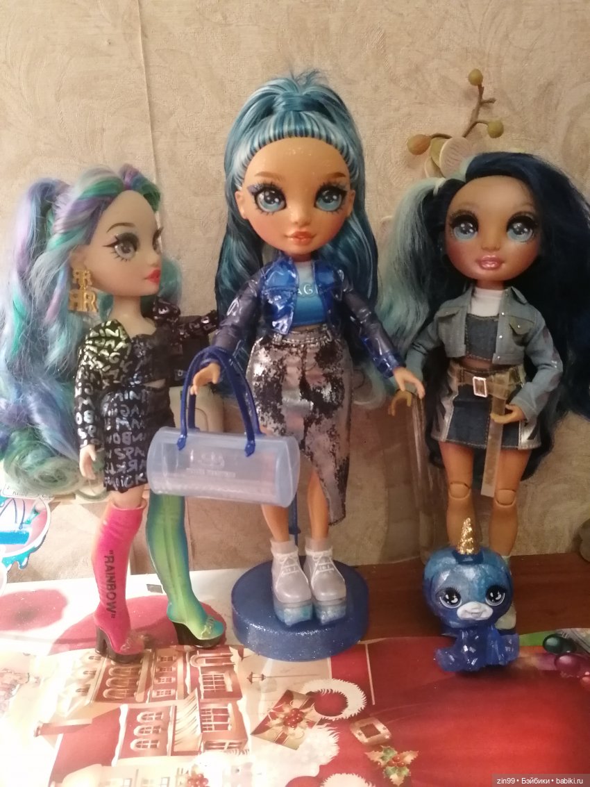Скайлер Слайм С питомцем — Куклы Rainbow High (Рейнбоу Хай