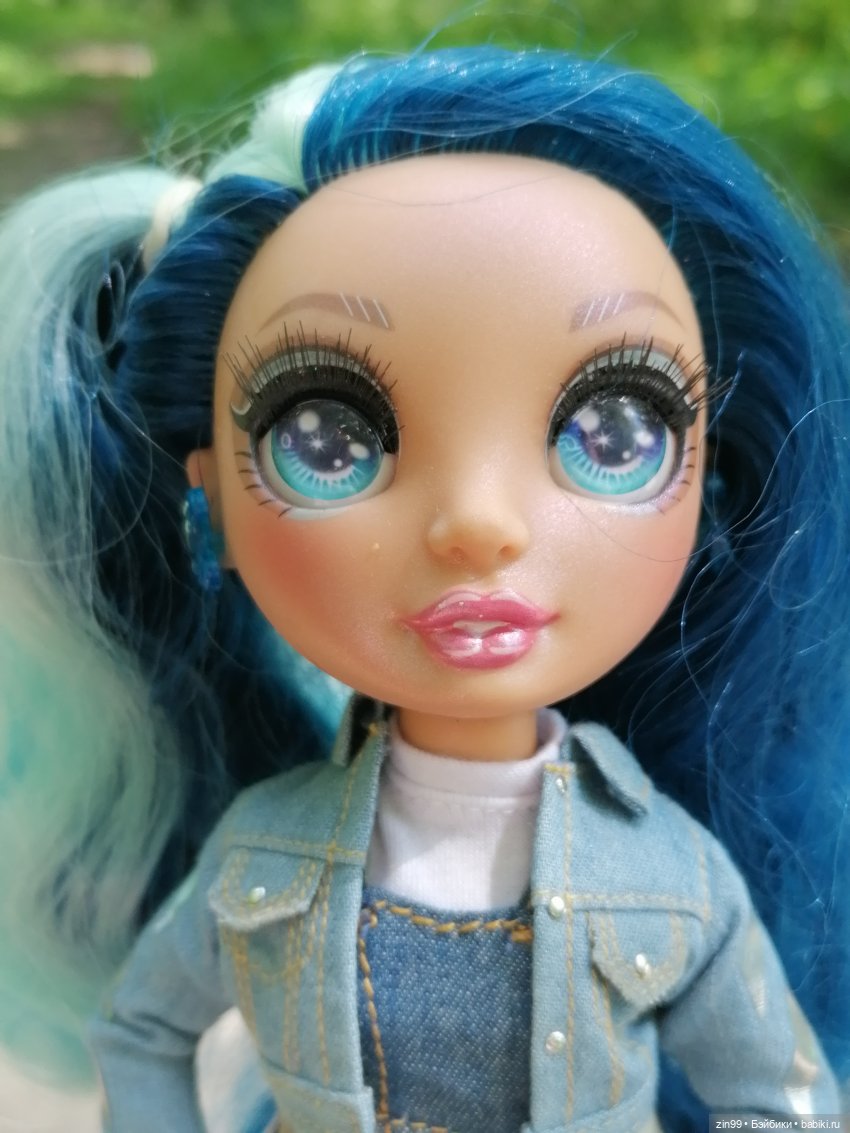 Две Rainbow High голубые, синие