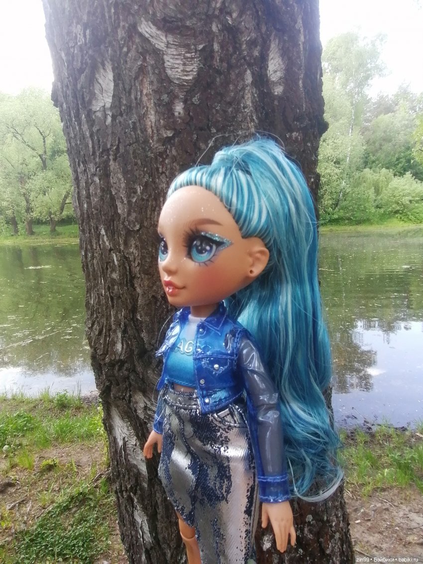 Две Rainbow High голубые, синие