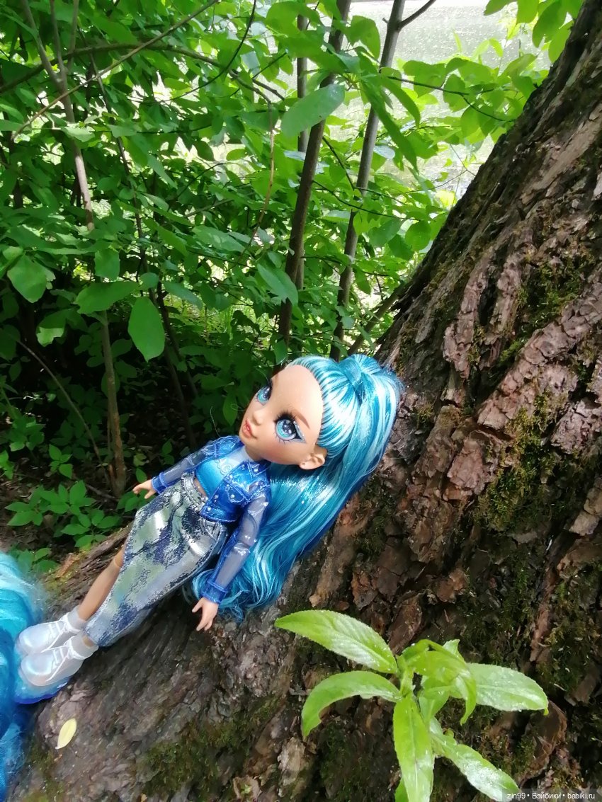 Две Rainbow High голубые, синие