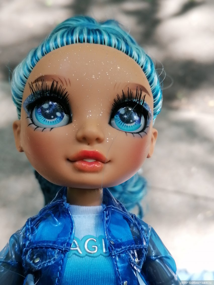 Две Rainbow High голубые, синие