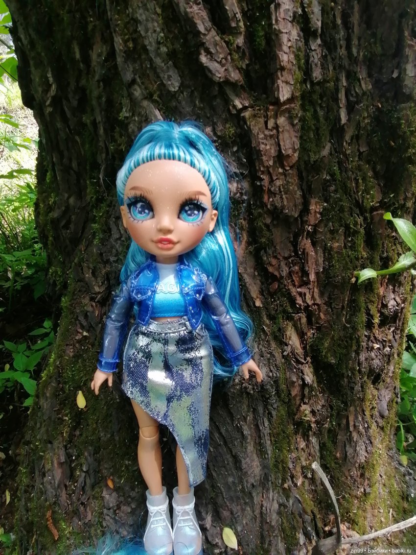 Две Rainbow High голубые, синие