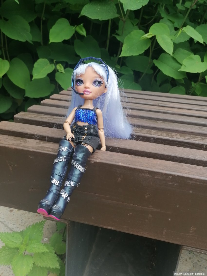 Две Rainbow High голубые, синие