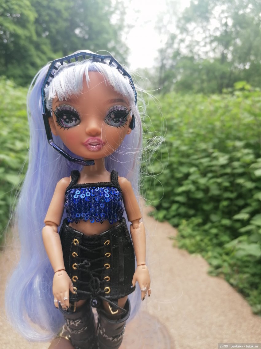 Две Rainbow High голубые, синие