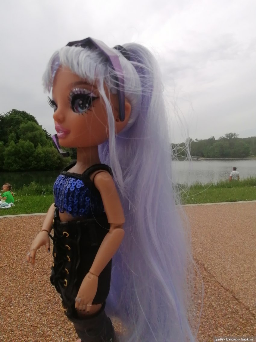 Две Rainbow High голубые, синие