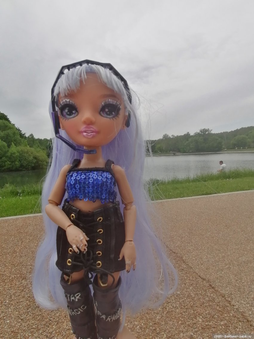 Две Rainbow High голубые, синие