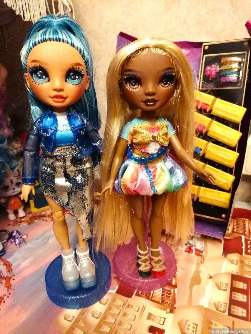 Мелина Rainbow High распаковка (фото 9)