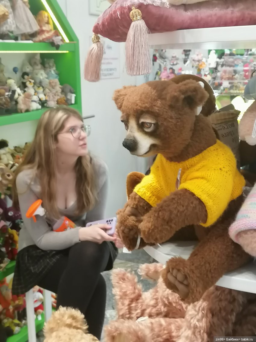 Прогулка в детский магазин в Москве