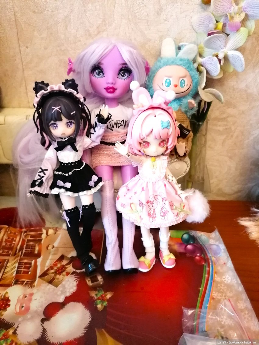 Electronic Cute Pet 1/12 BJD шарнирные Улитка и Кошка и Зайка рисовые истории (фото 6)