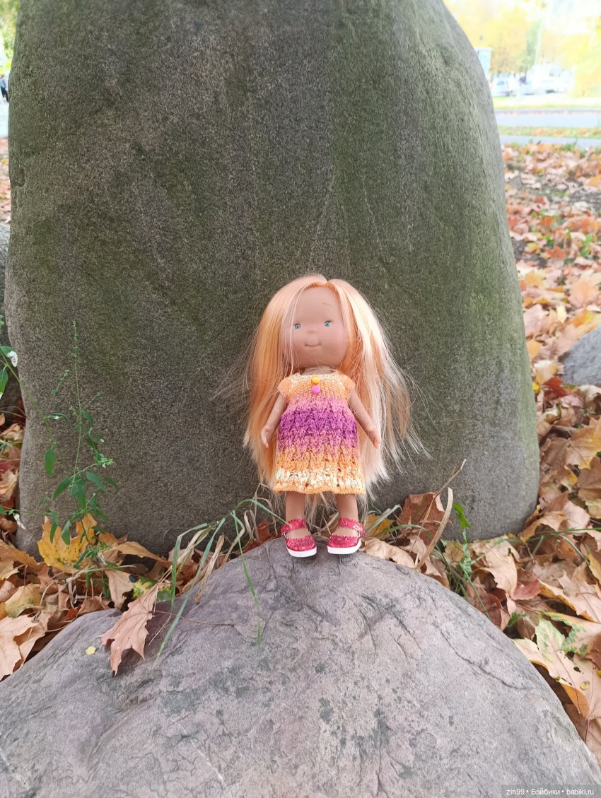 Московская осень и девочка