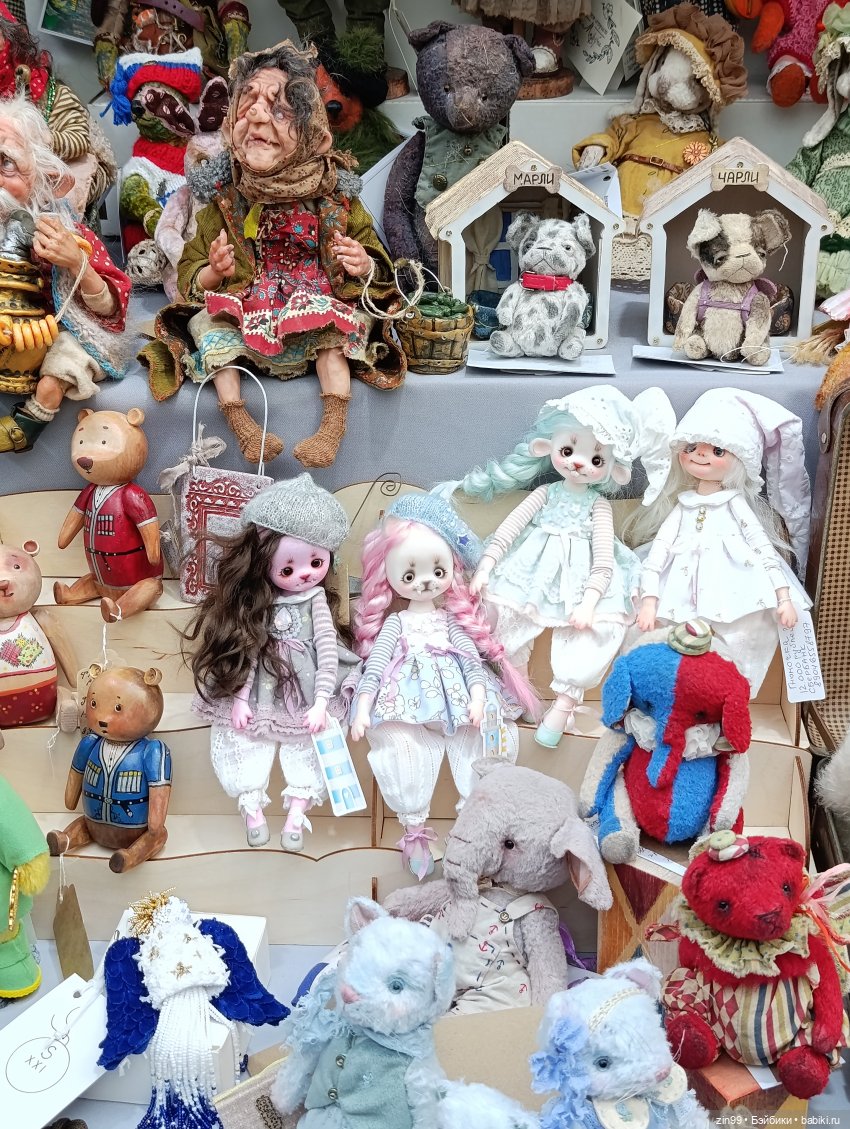 Выставка «Искусство куклы 2025» в Гостином Дворе, часть 2
