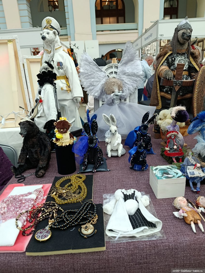 Выставка «Искусство куклы 2025» в Гостином Дворе, часть 3