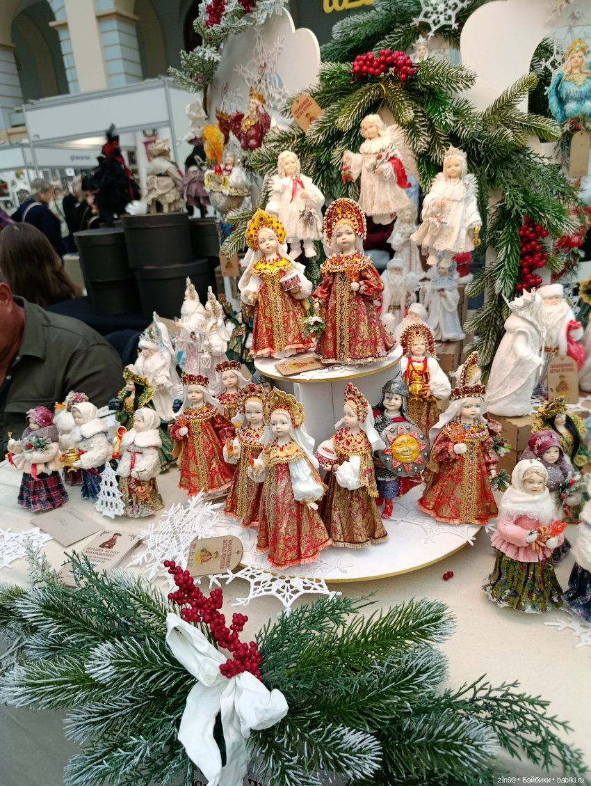 Выставка «Искусство куклы 2025» в Гостином Дворе, часть 3