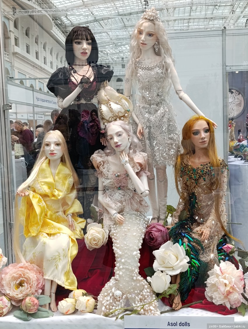 Выставка «Искусство куклы 2025» в Гостином Дворе, часть 3