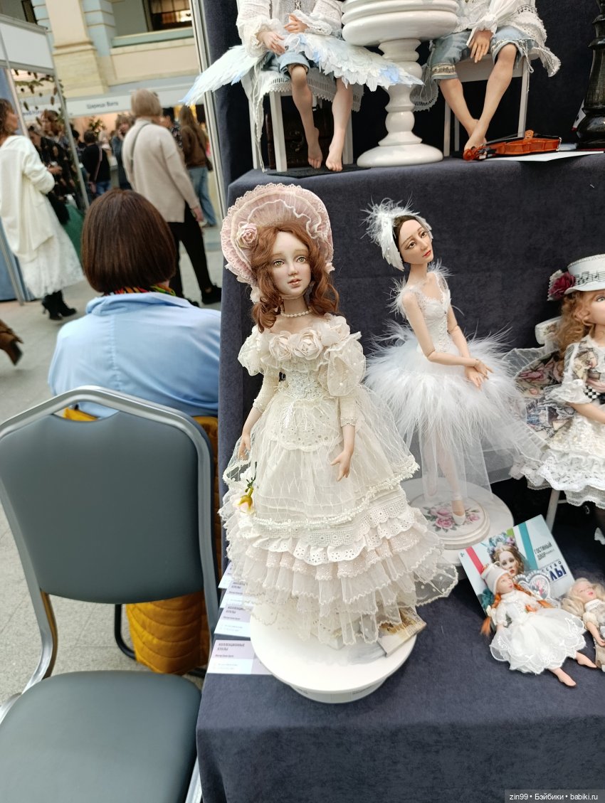Выставка «Искусство куклы 2025» в Гостином Дворе, часть 5 | Бэйбики Выставка «Искусство куклы 2025» в Гостином Дворе, часть 5