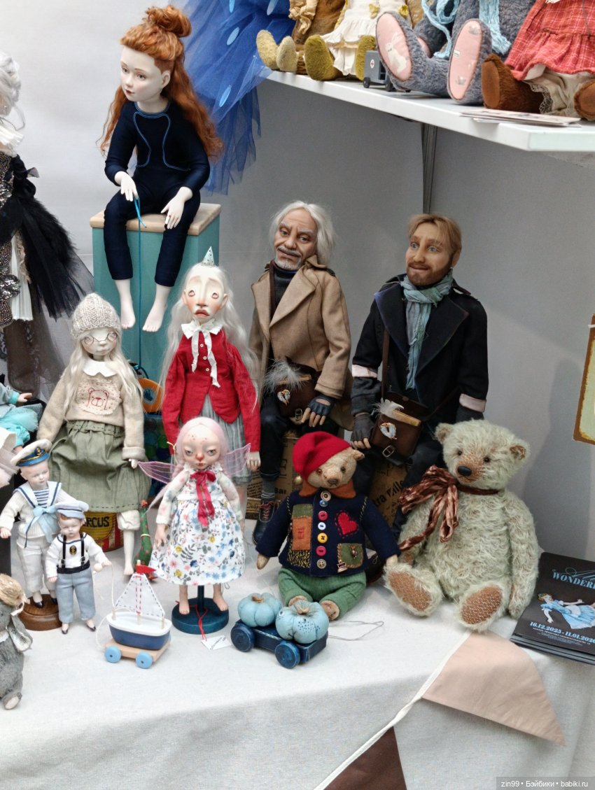 Выставка «Искусство куклы 2025» в Гостином Дворе, часть 5 | Бэйбики Выставка «Искусство куклы 2025» в Гостином Дворе, часть 5