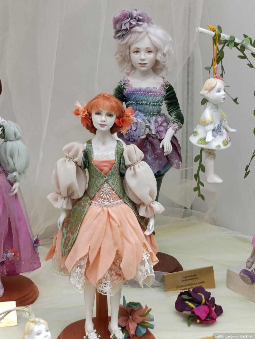 Выставка «Искусство куклы 2025» в Гостином Дворе, часть 5 | Бэйбики Выставка «Искусство куклы 2025» в Гостином Дворе, часть 5