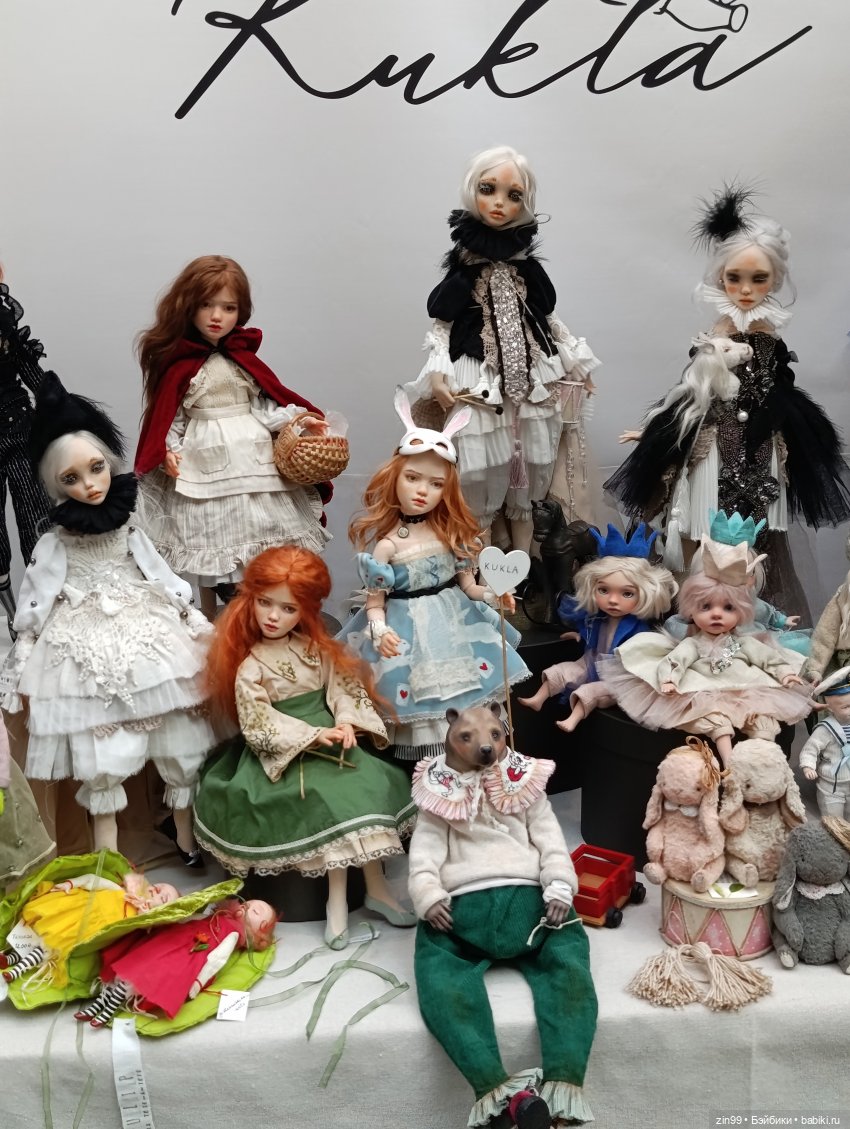 Выставка «Искусство куклы 2025» в Гостином Дворе, часть 5 | Бэйбики Выставка «Искусство куклы 2025» в Гостином Дворе, часть 5