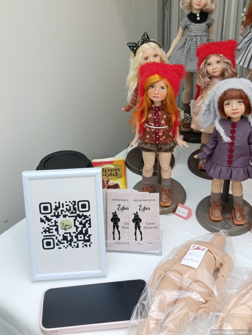 Выставка «Искусство куклы 2025» в Гостином Дворе, часть 5 | Бэйбики Выставка «Искусство куклы 2025» в Гостином Дворе, часть 5