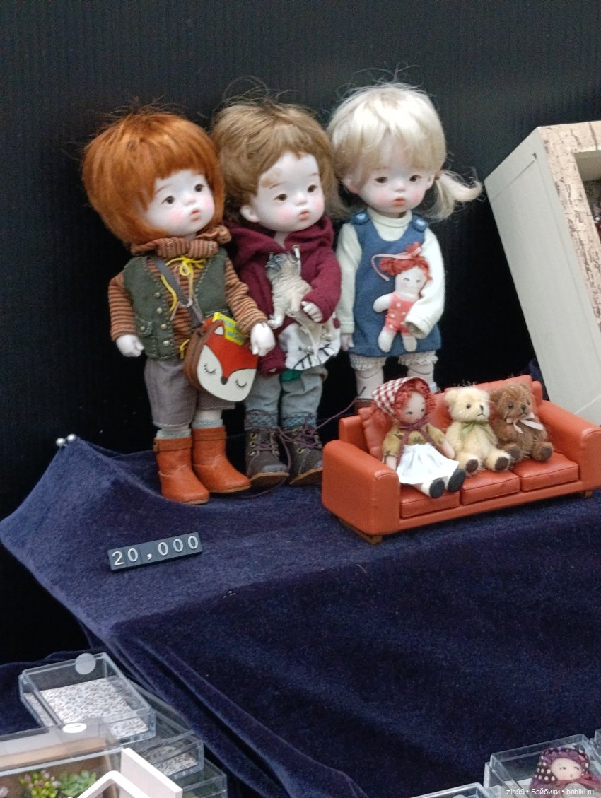 Выставка «Искусство куклы 2025» в Гостином Дворе, часть 5 | Бэйбики Выставка «Искусство куклы 2025» в Гостином Дворе, часть 5