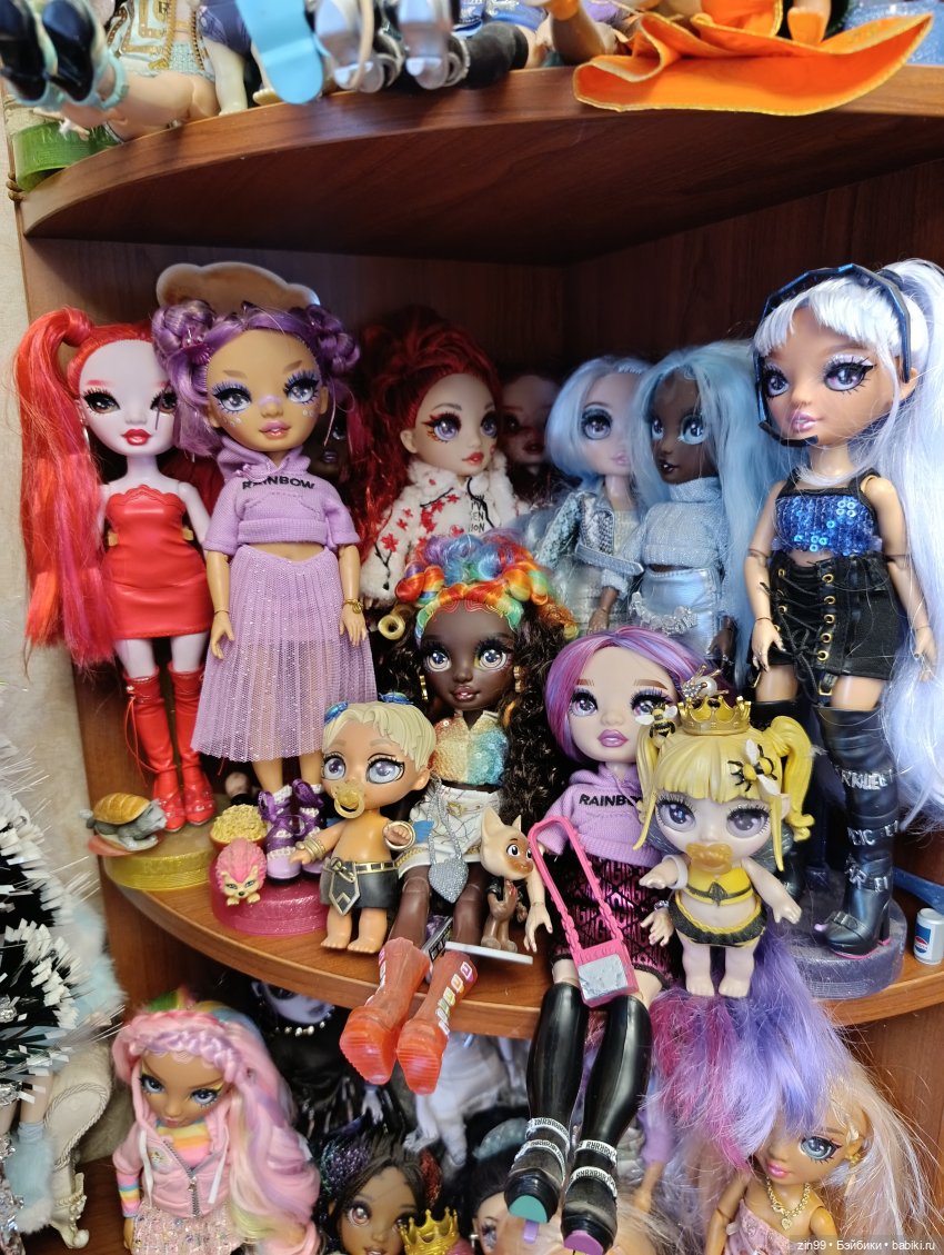 Радужки бывают разные- желтые, синие, красные