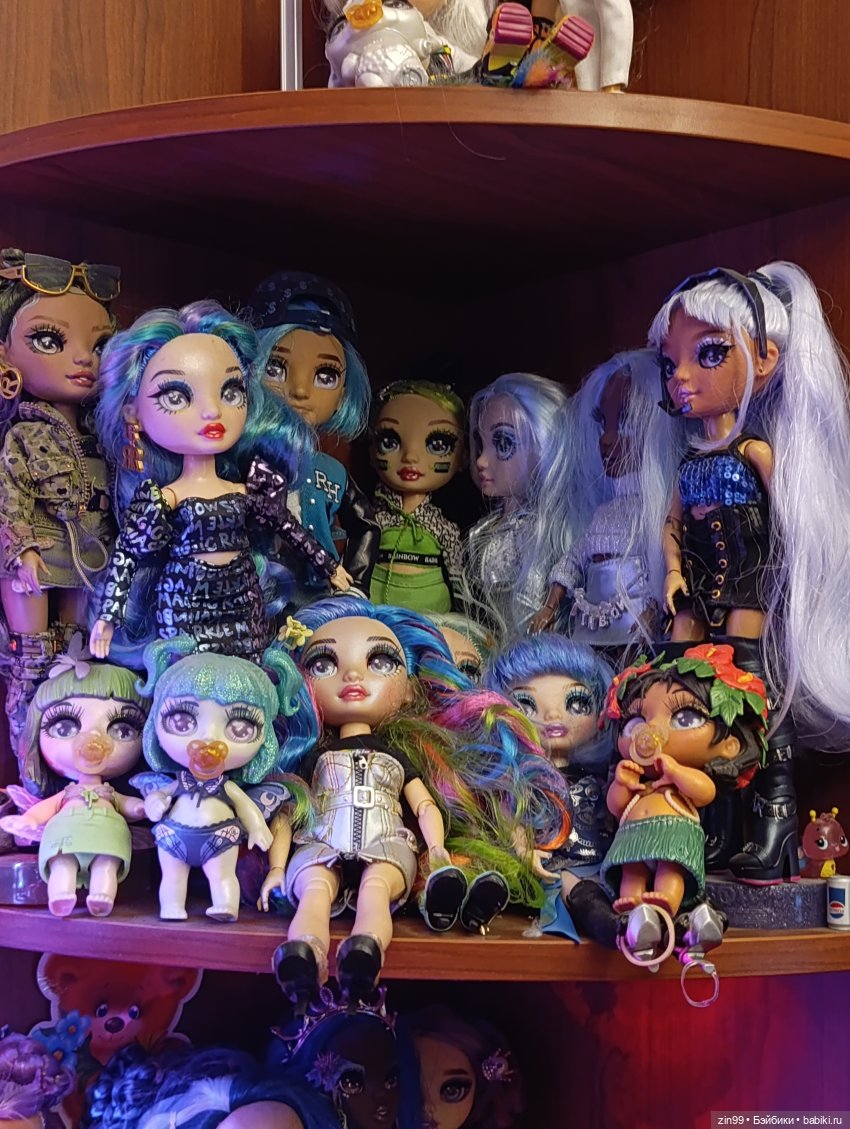 Радужки бывают разные- желтые, синие, красные