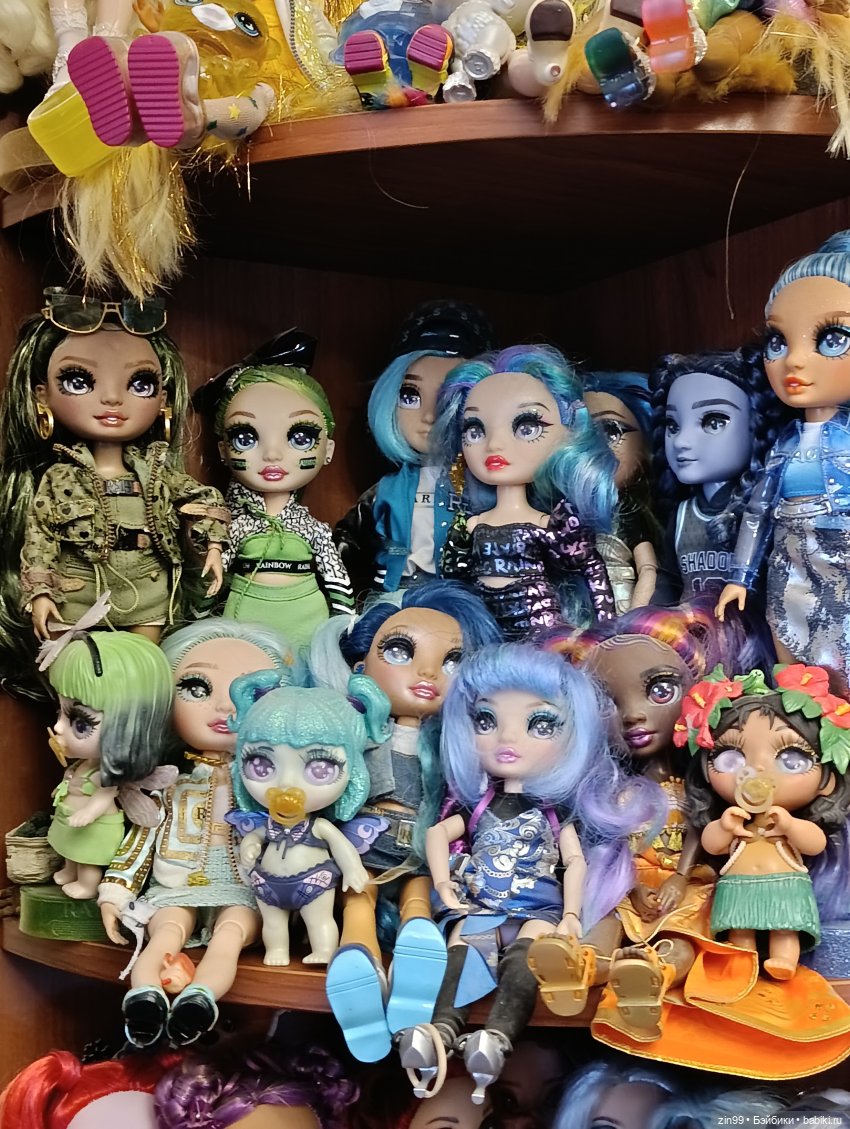 Радужки бывают разные- желтые, синие, красные