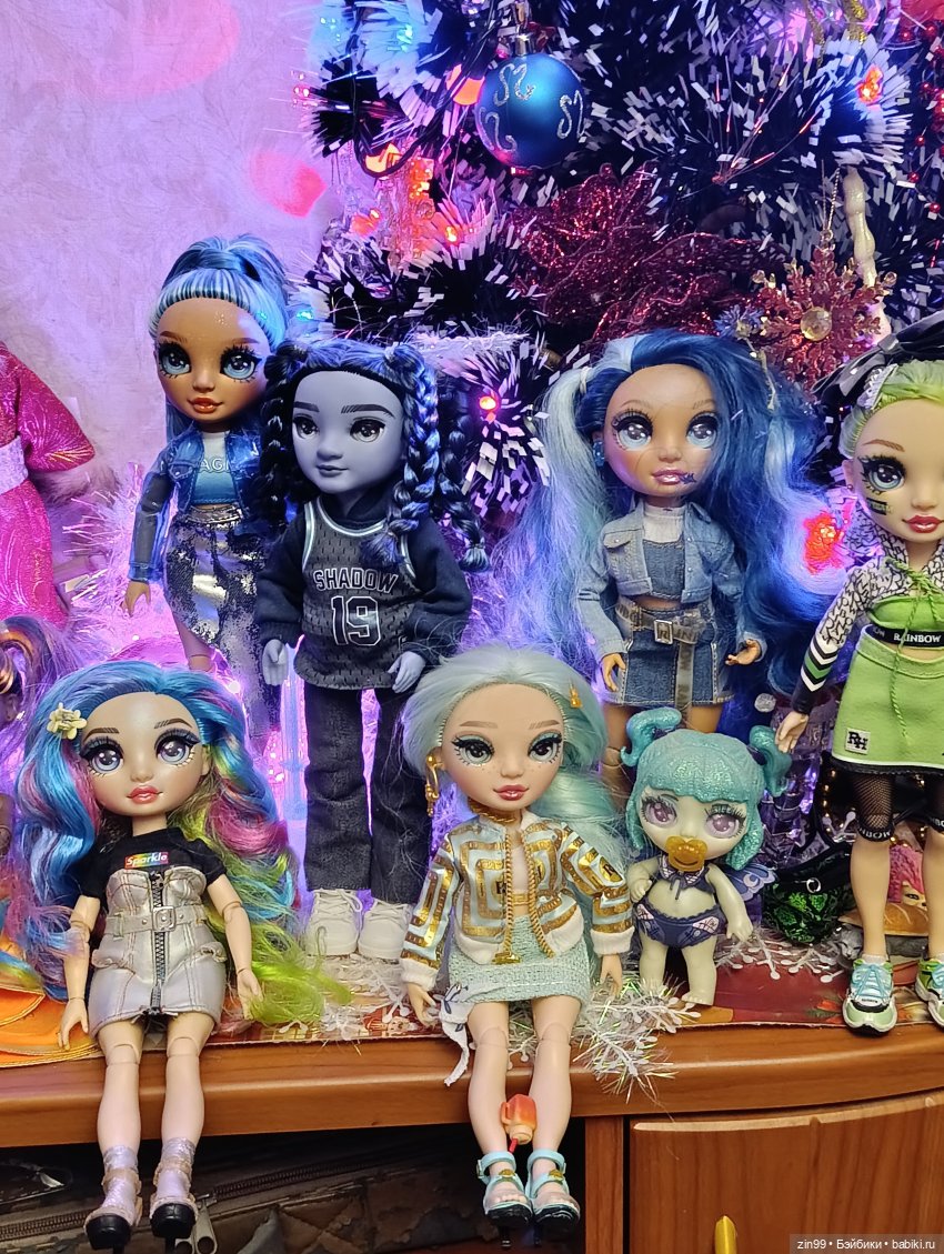 Радужки бывают разные- желтые, синие, красные