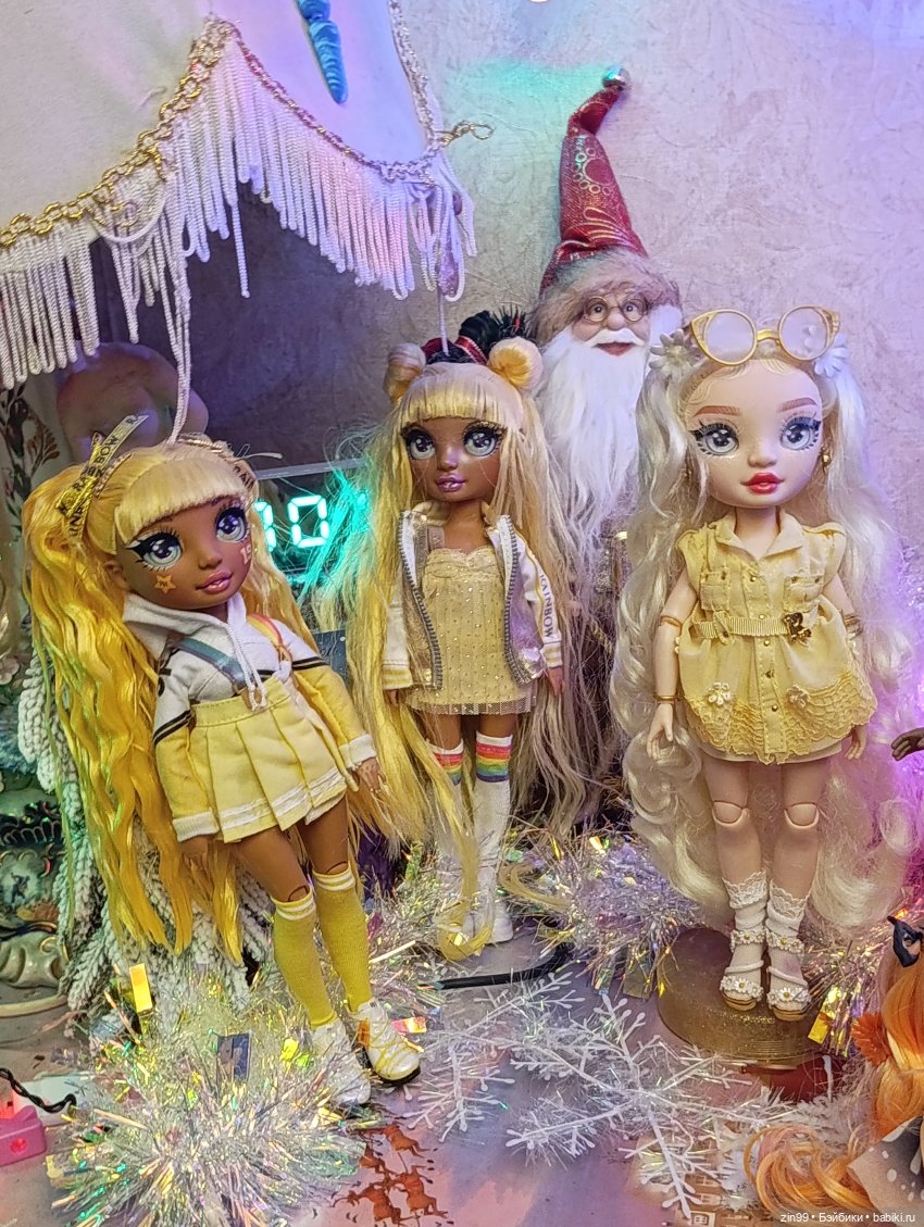 Радужки бывают разные- желтые, синие, красные