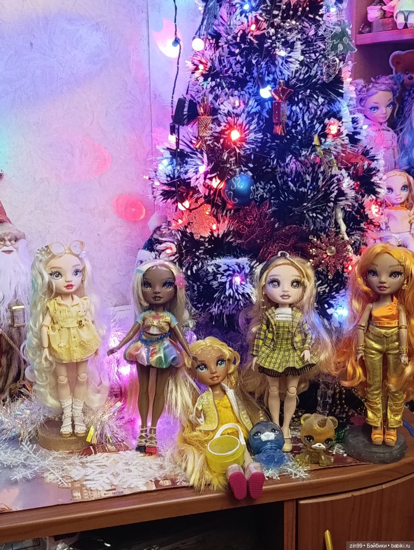 Радужки бывают разные- желтые, синие, красные