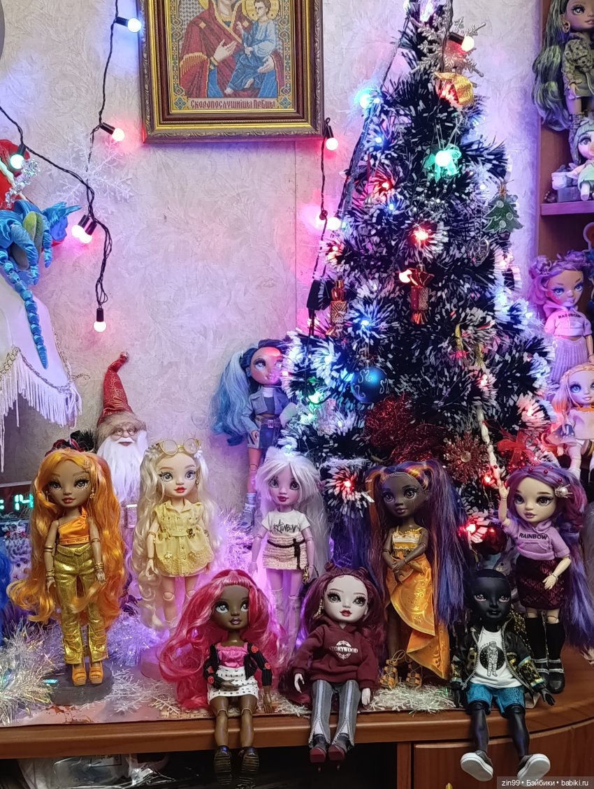 Радужки бывают разные- желтые, синие, красные