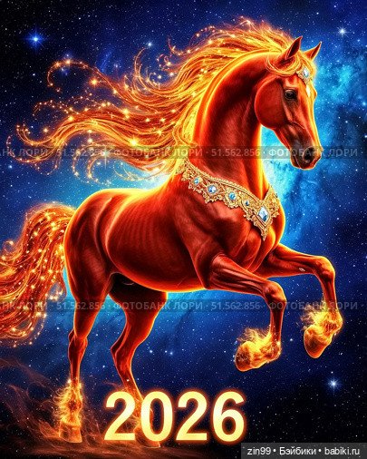 С Новым годом Огненной лошади