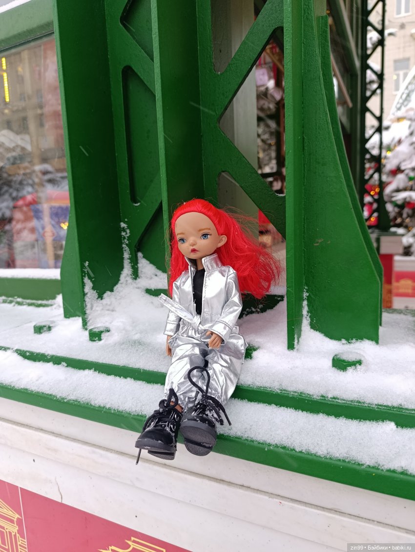 Снежная прогулка по Москве