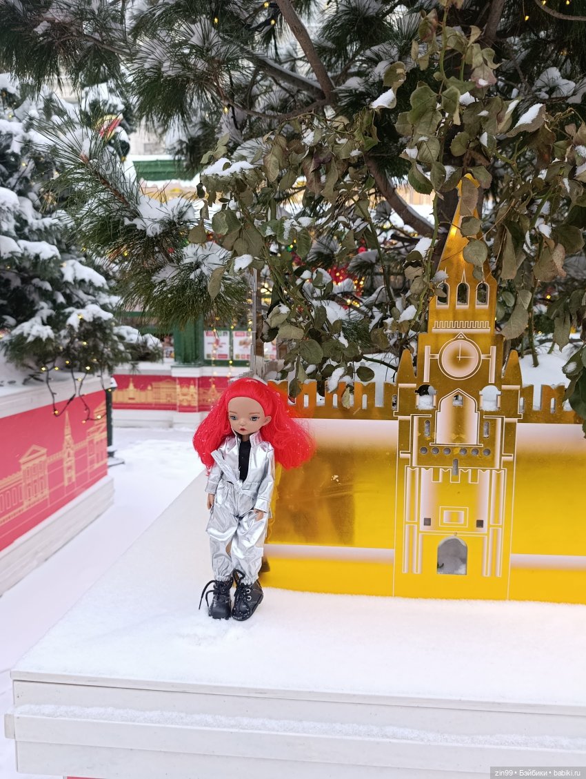 Снежная прогулка по Москве