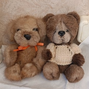 Сшитые игрушки