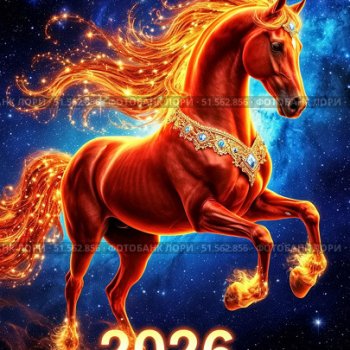 С Новым годом Огненной лошади