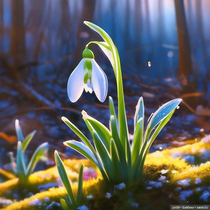 Весна первые цветы и куколки