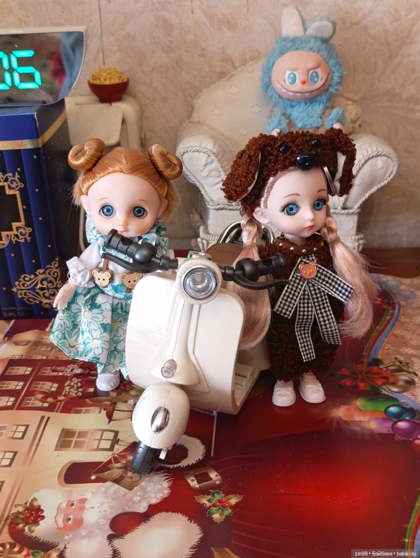 Мотоцикл и девочки — Коллекции игровых кукол (Playline): фото полок