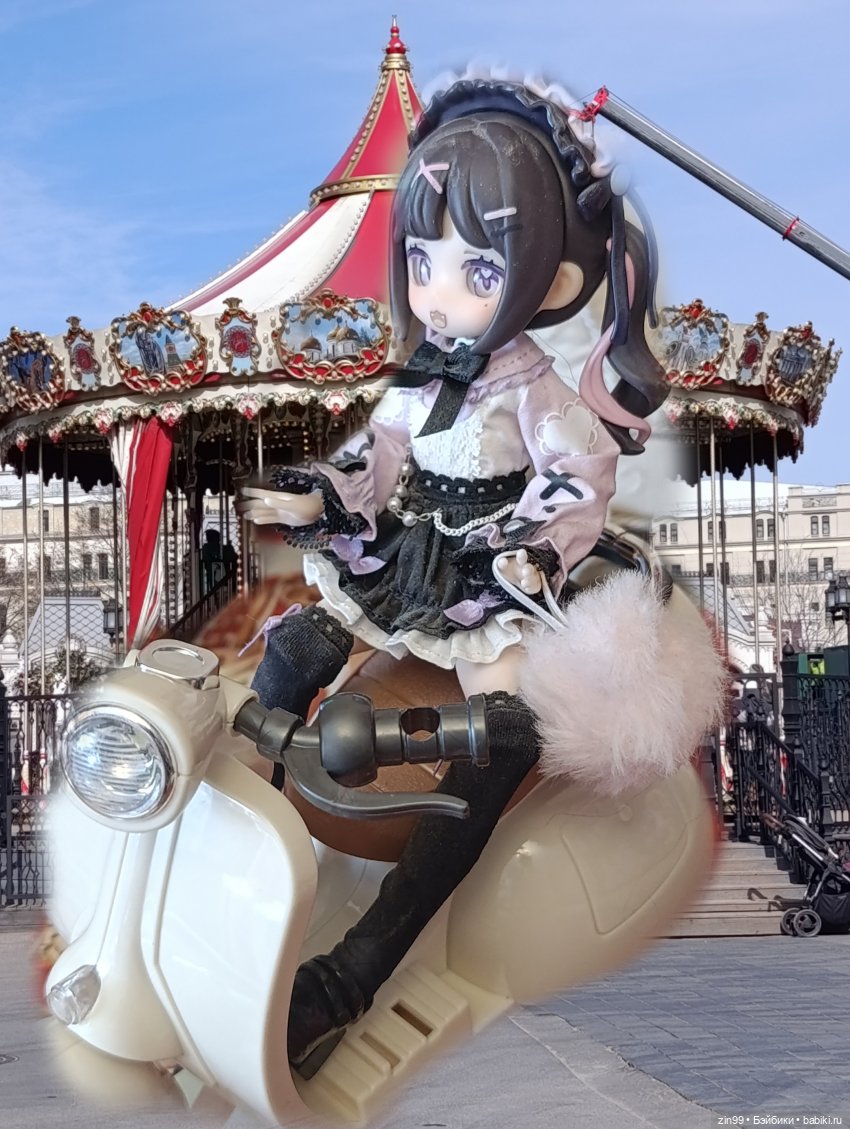 Мотоцикл и девочки — Коллекции игровых кукол (Playline): фото полок