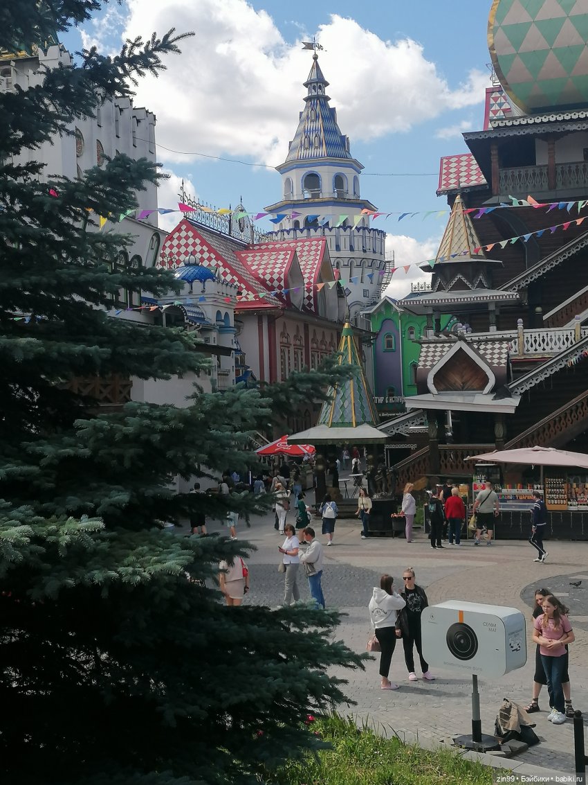 Измайловский кремль и барахолка в Москве