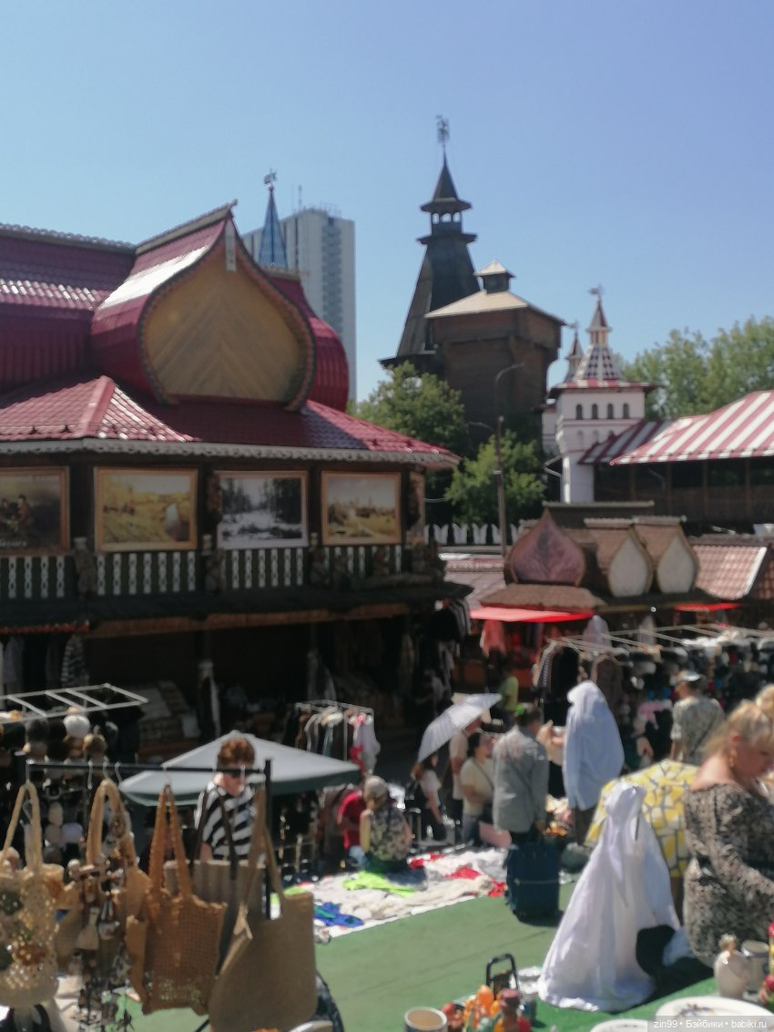 Вернисаж и барахолка в Измайлове