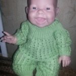 Как я Лолочке штанишки вязала