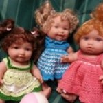 Три любимочки, три куколки