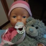 Моя Лизонька.Кукла беби бон.